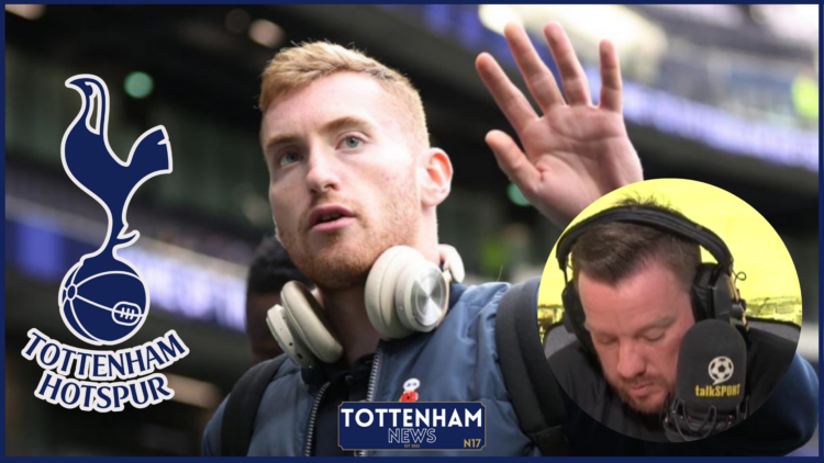 Dejan Kulusevski, Jamie O'Hara, Tottenham badge