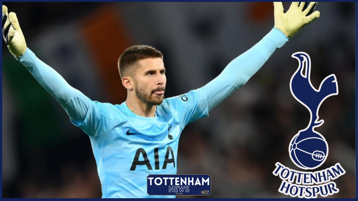 Guglielmo Vicario, Tottenham badge
