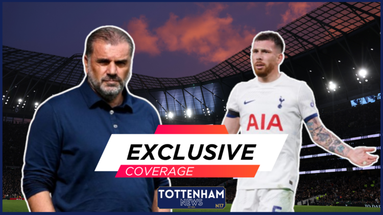 Ange Postecoglou, Pierre-Emile Hojbjerg, Tottenham