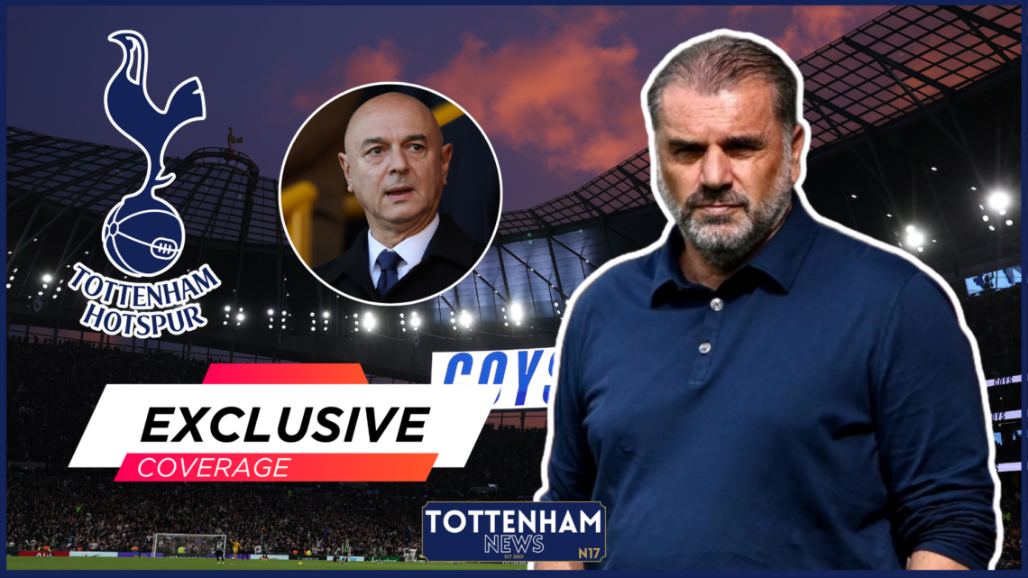 Ange Postecoglou Tottenham Daniel Levy