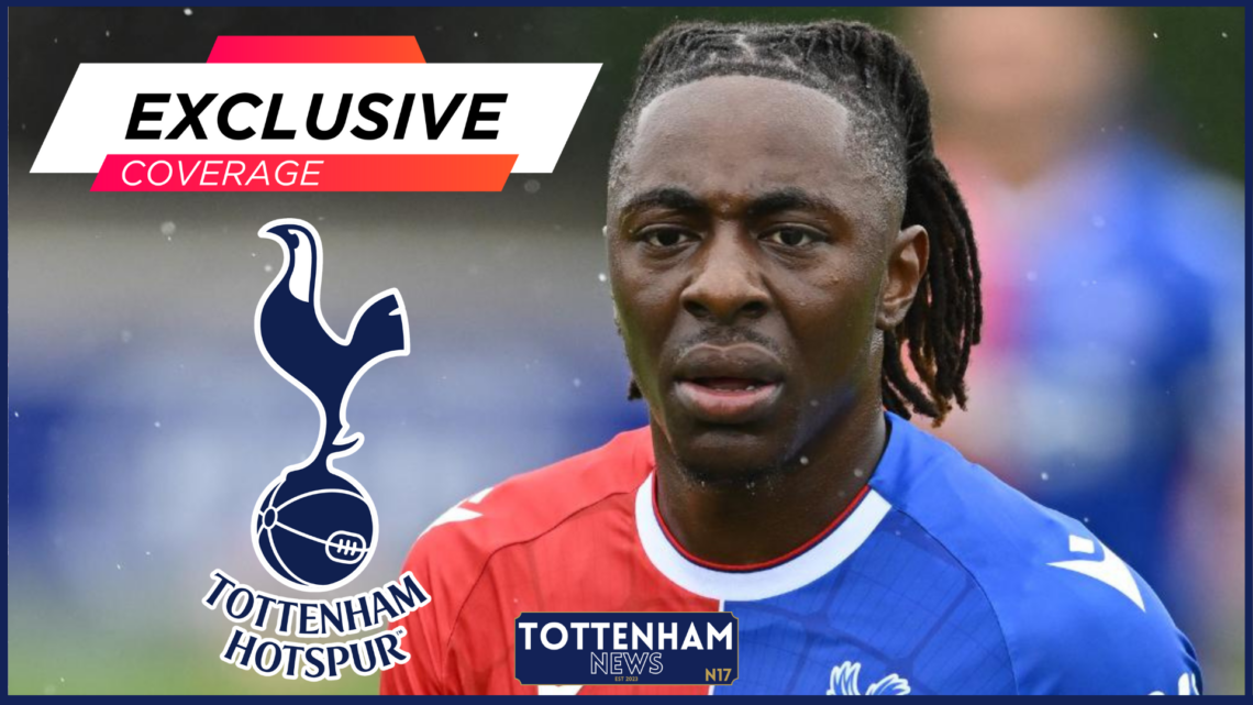 Eberechi Eze, Tottenham badge