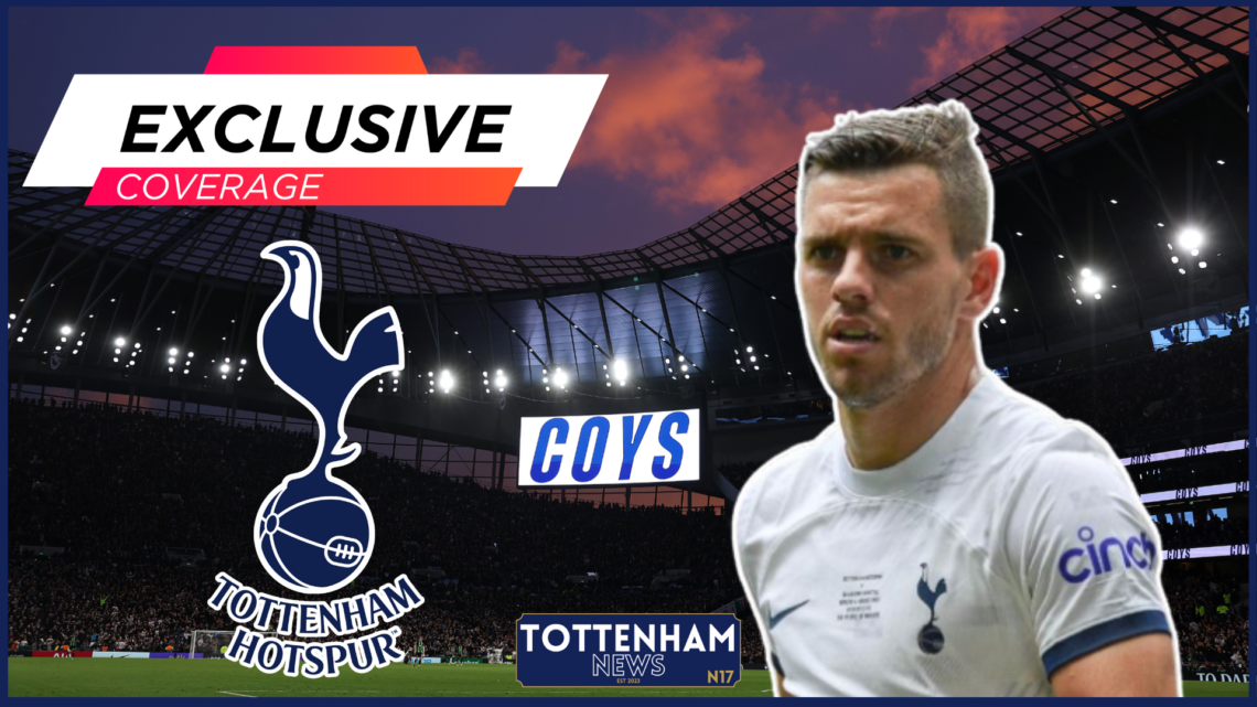Giovani Lo Celso, Tottenham badge