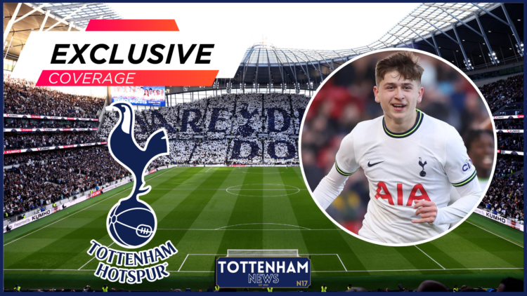 Mikey Moore, Tottenham badge