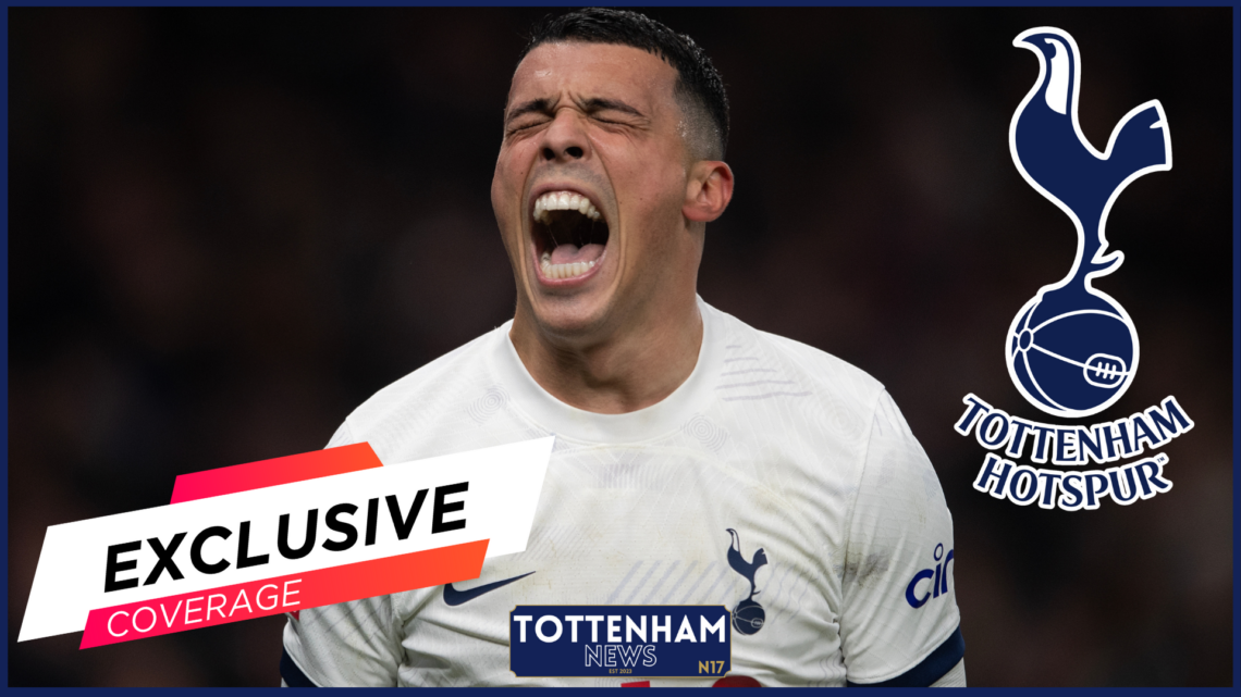 Pedro Porro, Tottenham badge
