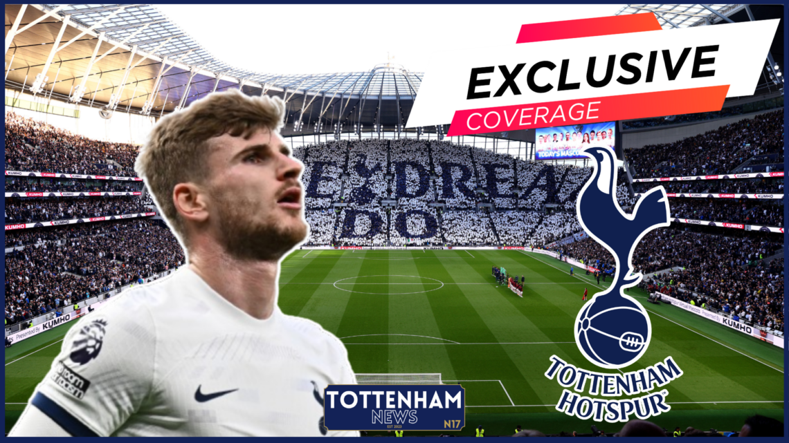 Timo Werner, Tottenham badge