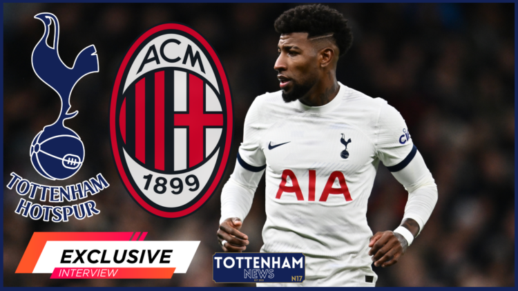 Tottenham AC Milan Emerson Royal