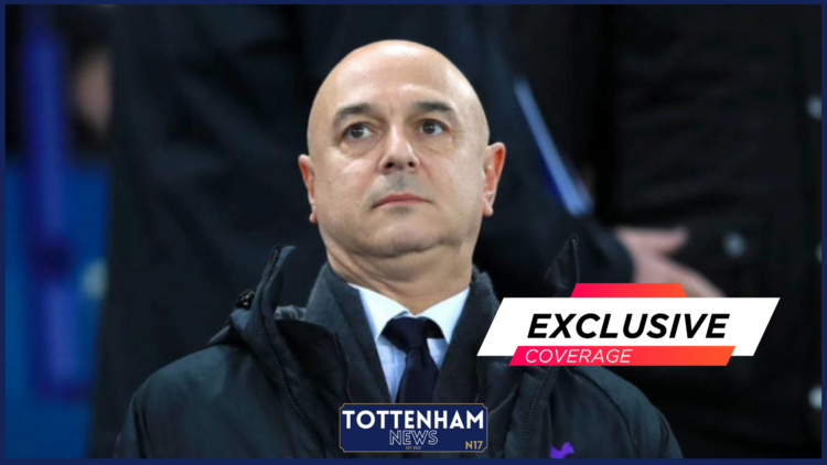 Tottenham, Daniel Levy, Exclusive