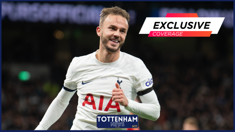 Tottenham, James Maddison, Exclusive