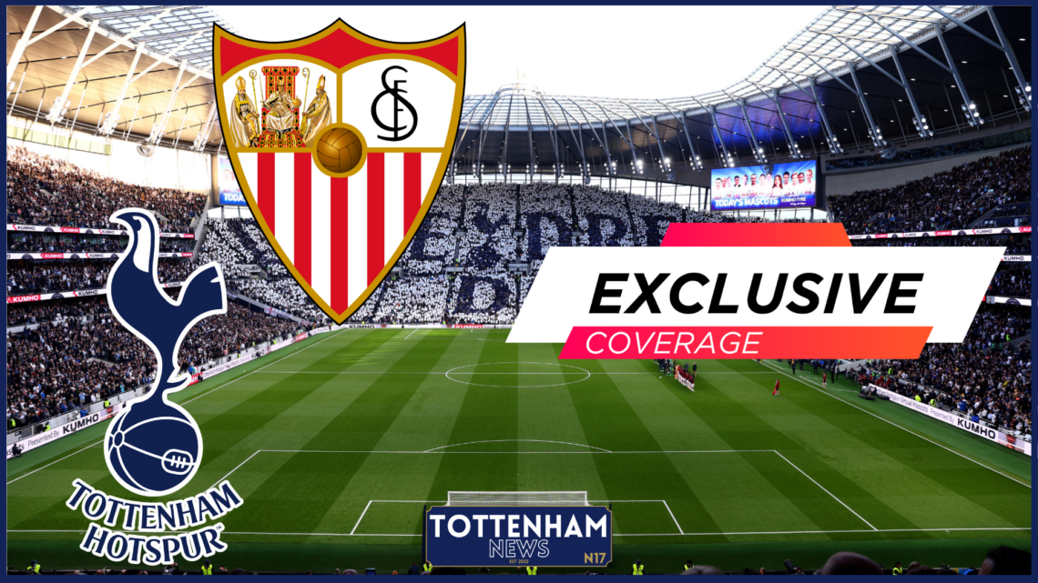 Youssef En-Nesyri, Tottenham badge, Sevilla badge