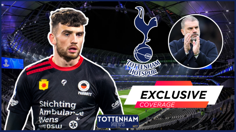 Troy Parrott Ange Postecoglou Tottenham