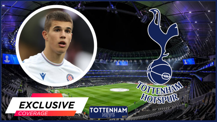 Luka Vuskovic, Tottenham badge