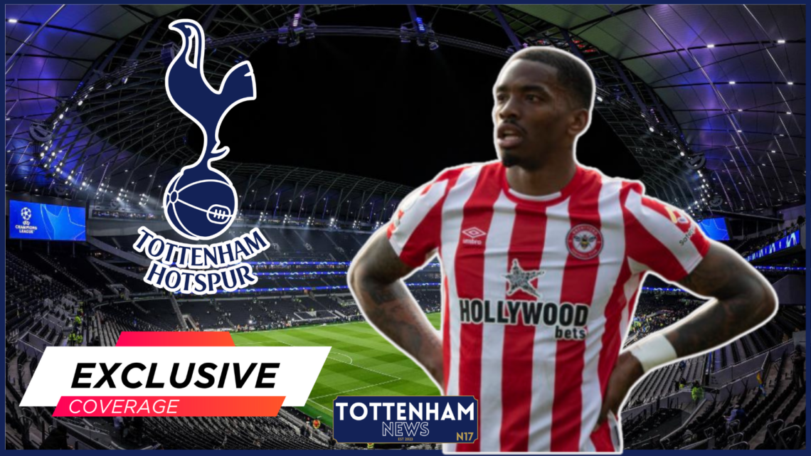 Tottenham badge, Ivan Toney