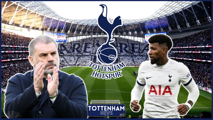 Ange Postecoglou, Emerson Royal, Tottenham badge