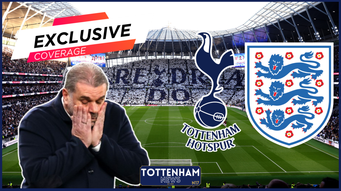 Ange Postecoglou, Tottenham badge, England badge