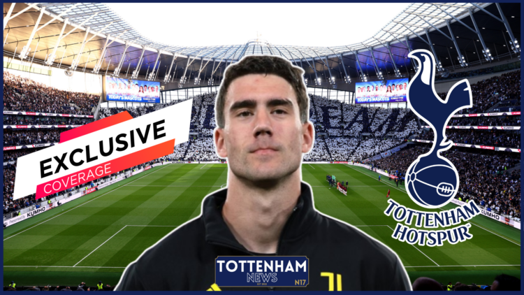 Dusan Vlahovic, Tottenham badge