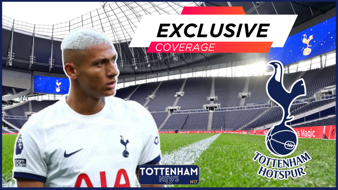 Richarlison, Tottenham badge