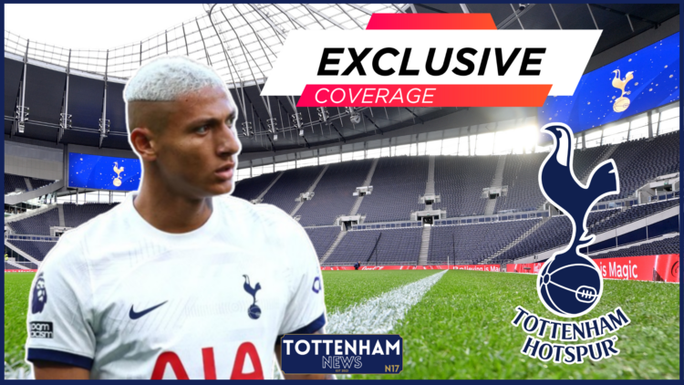 Richarlison, Tottenham badge