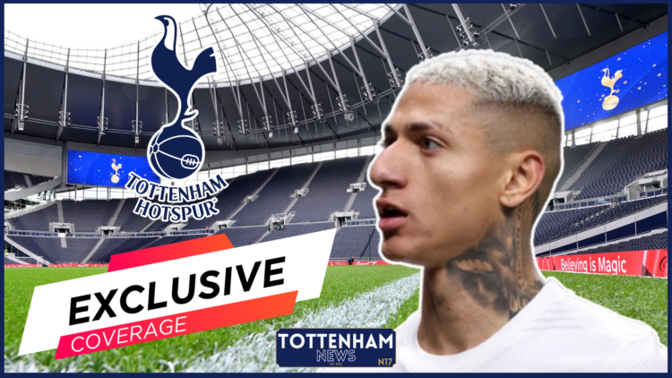 Richarlison, Tottenham badge