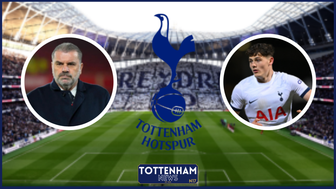 Will Lankshear, Ange Postecoglou, Tottenham badge