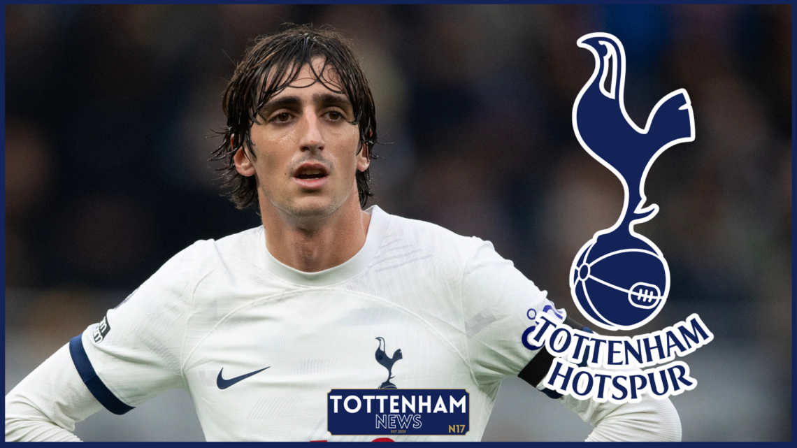Tottenham badge, Bryan Gil