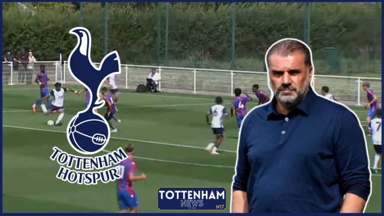 Herbie James, Ange Postecoglou, Tottenham badge