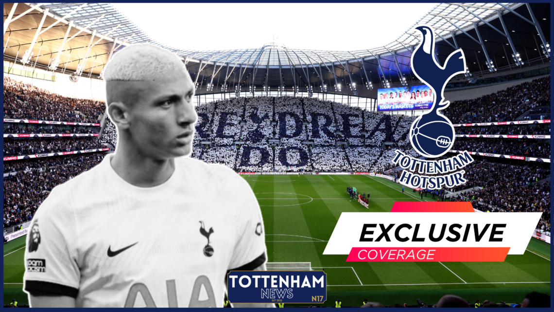 Richarlison, Tottenham badge