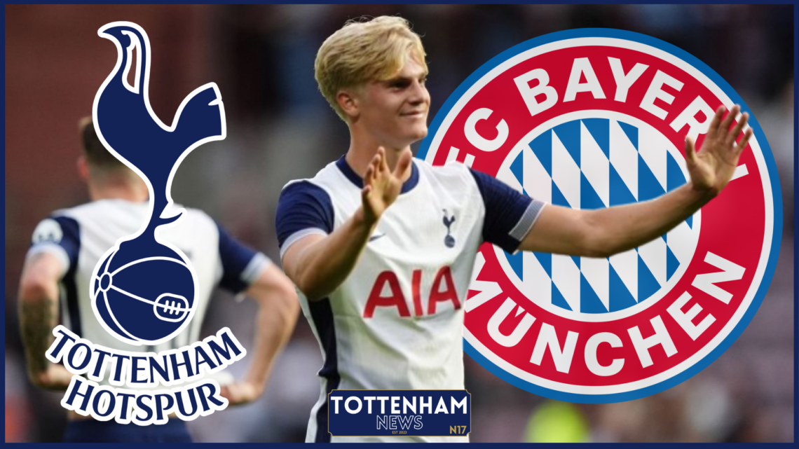 Tottenham Bayern Munich Bergvall