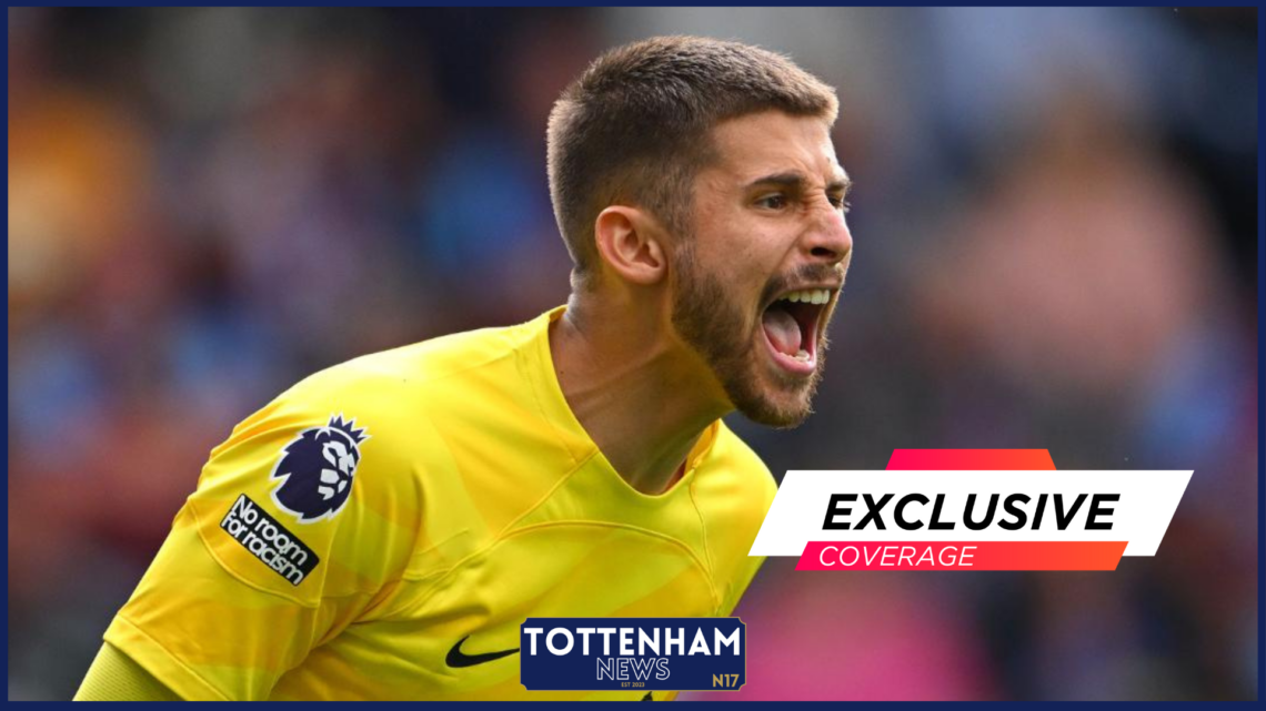 Tottenham, Guglielmo Vicario