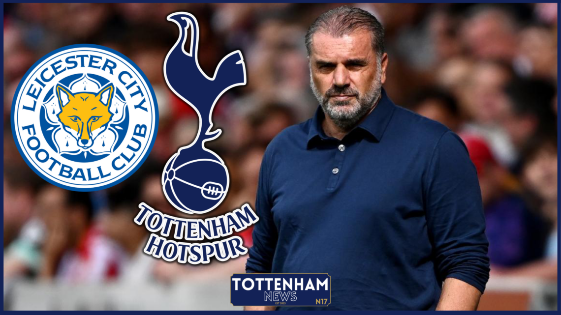 Tottenham Leicester Ange Postecoglou