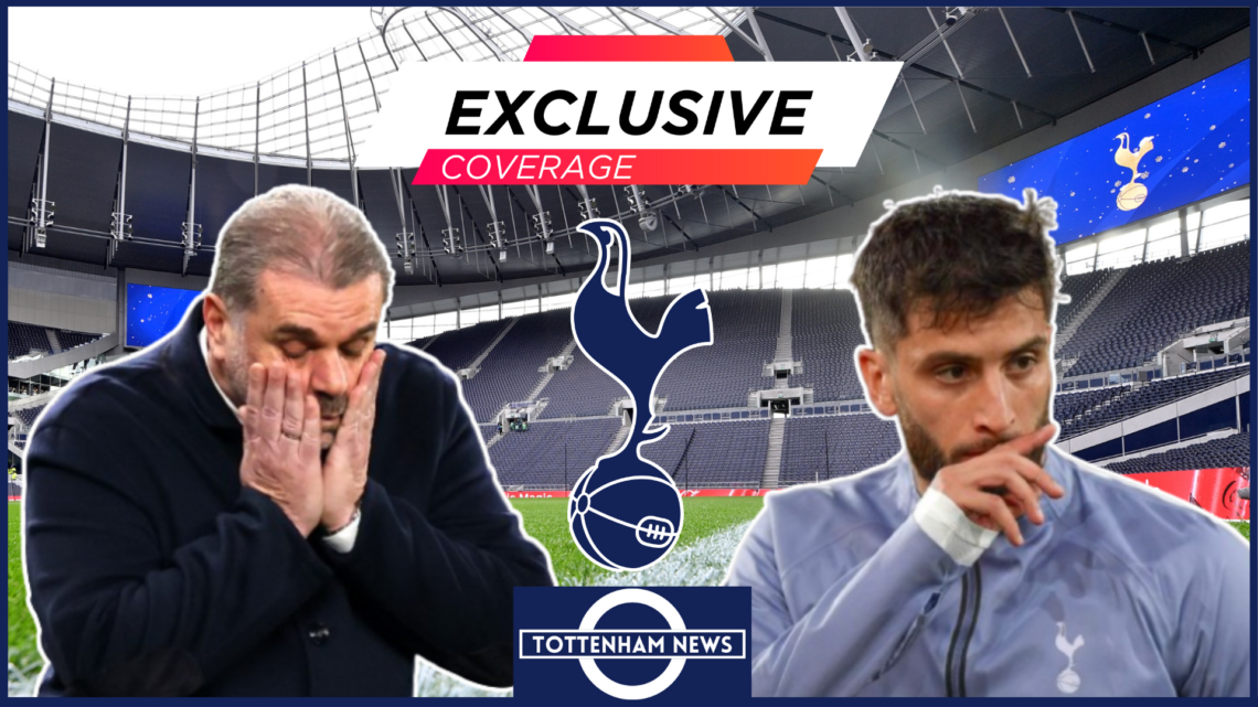 Rodrigo Bentancur, Ange Postecoglou, Tottenham badge