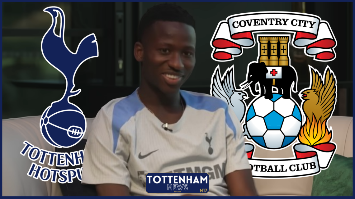 Tottenham Coventry City Sarr