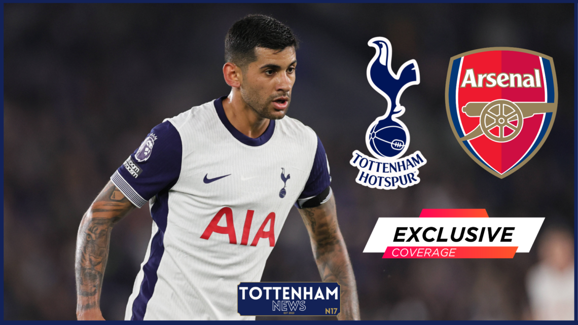 Tottenham, Cristian Romero, Arsenal, Exclusive