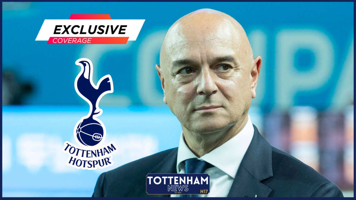 Tottenham, Daniel Levy, Exclusive
