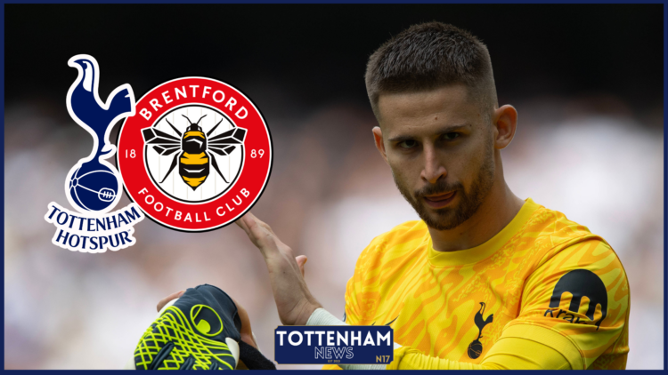 Tottenham, Guglielmo Vicario, Brentford
