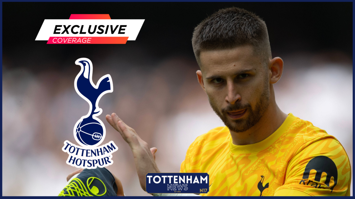 Tottenham, Guglielmo Vicario, Exclusive