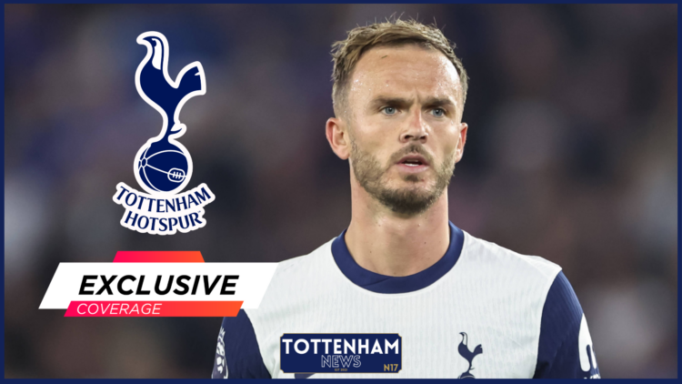 Tottenham, James Maddison, Exclusive