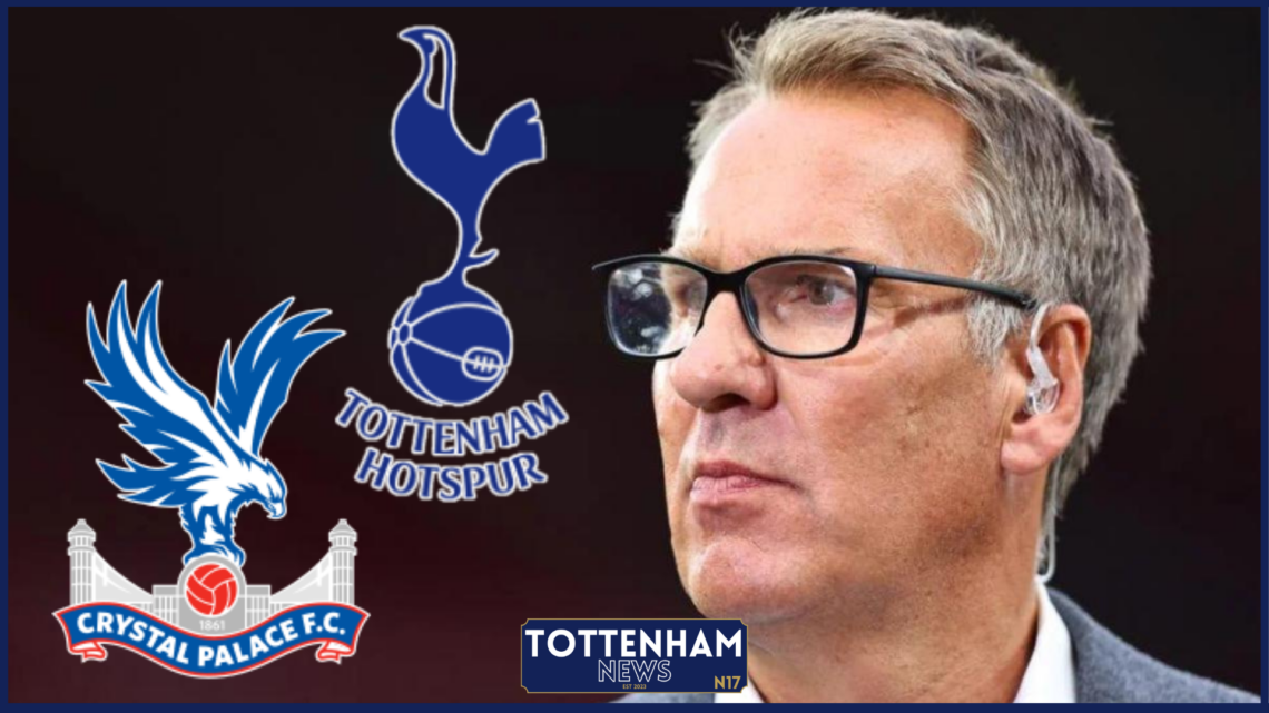 Paul Merson, Tottenham badge, Crystal Palace badge