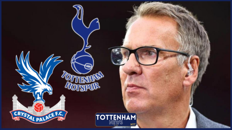Paul Merson, Tottenham badge, Crystal Palace badge