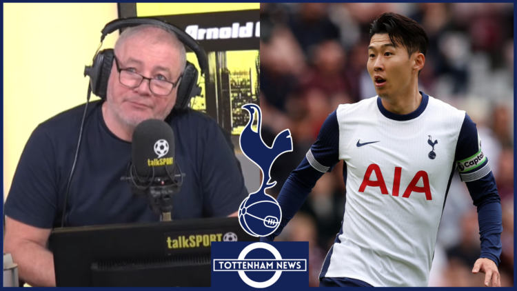 Son Heung-Min, Ally McCoist, Tottenham badge