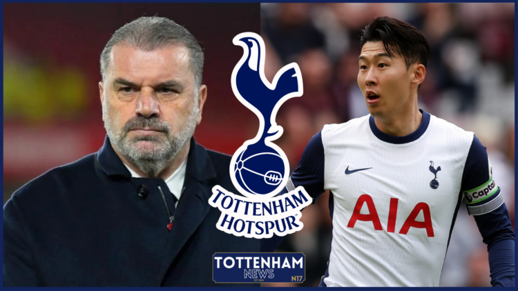 Tottenham, Ange Postecoglou and Son Heung-min