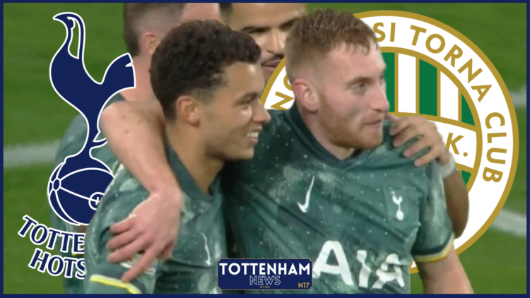 Tottenham Ferencvaros Johnson Kulusevski
