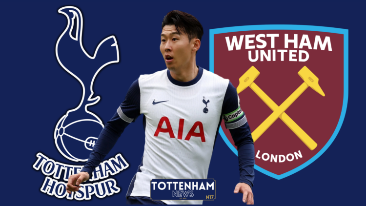 Tottenham West Ham Son