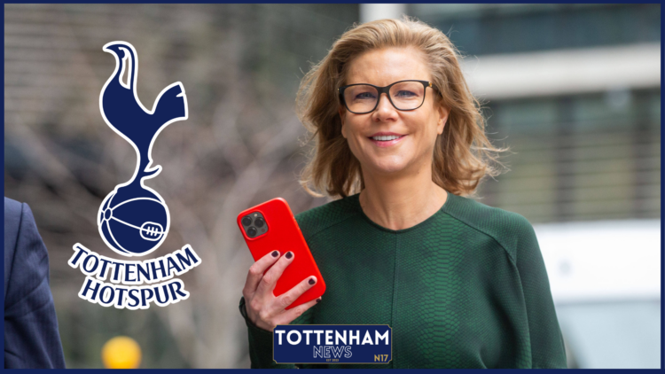 Tottenham badge, Amanda Staveley