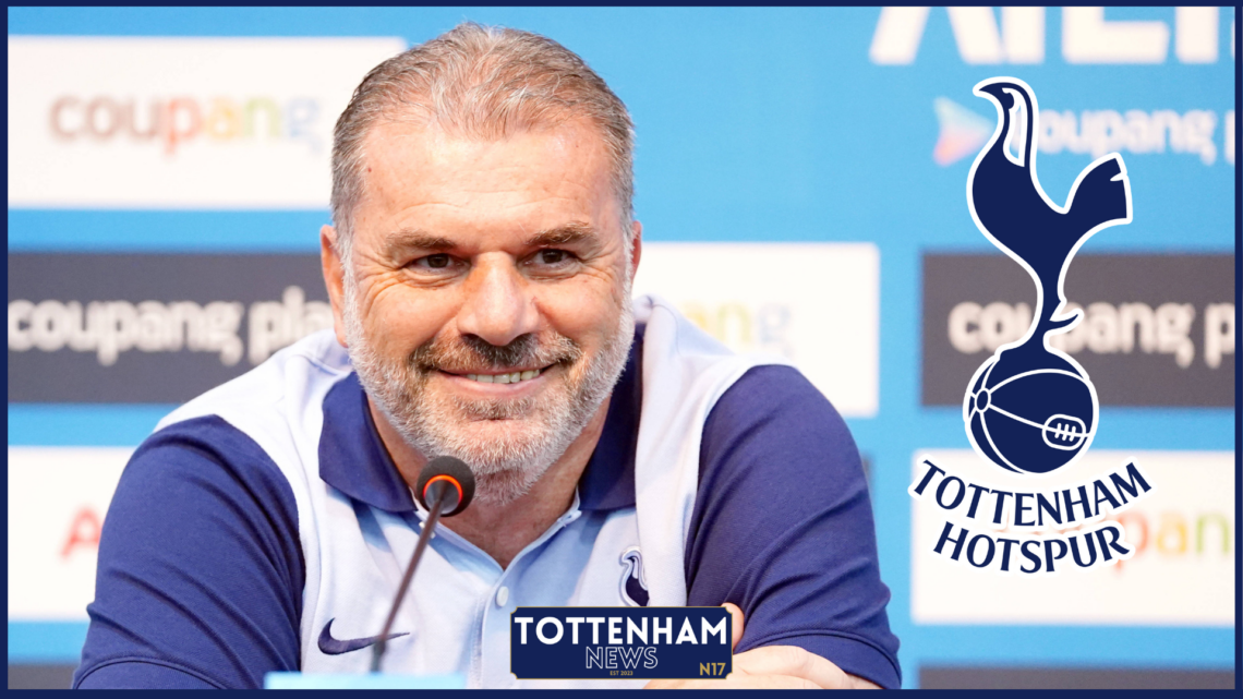 Tottenham badge, Ange Postecoglou