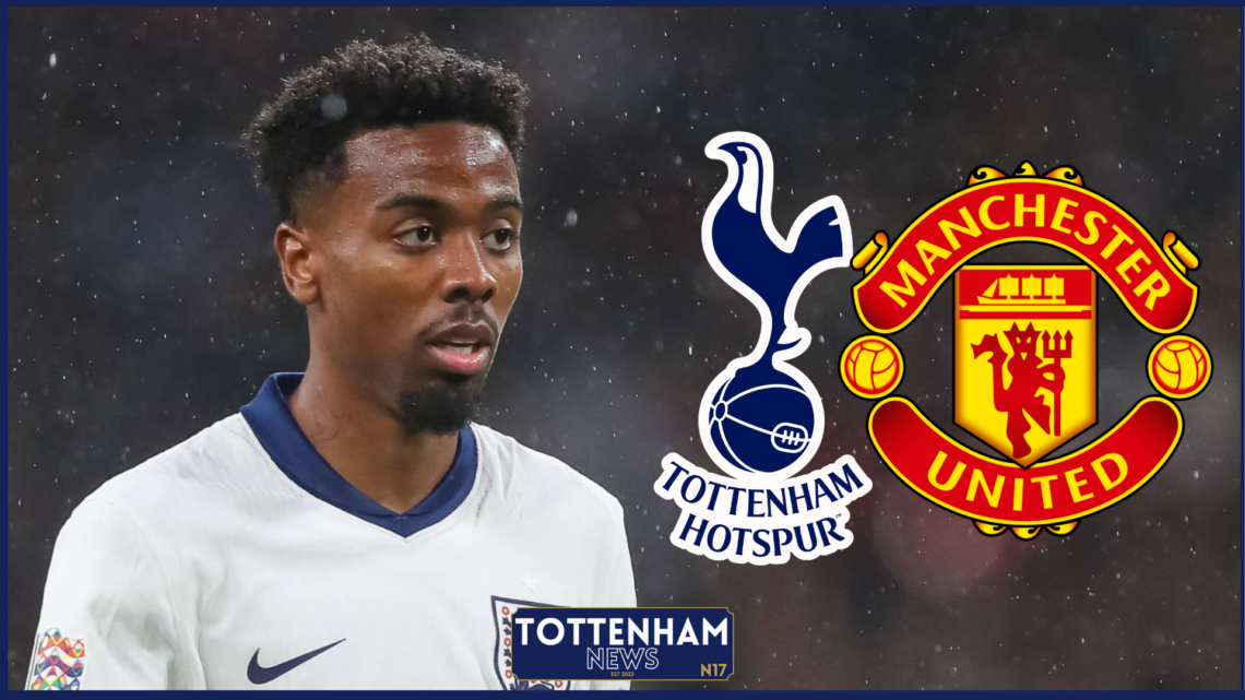 Tottenham, Manchester United, Angel Gomes