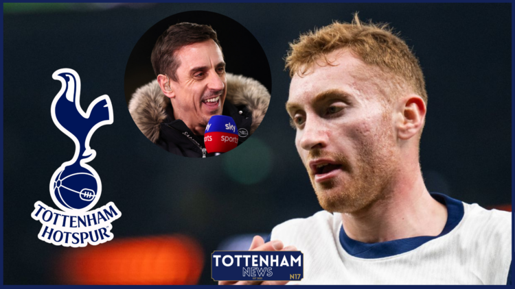 Gary Neville, Dejan Kulusevski, Tottenham