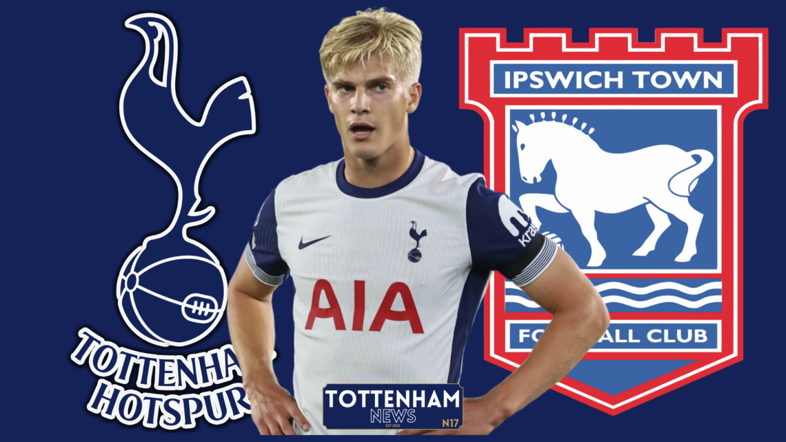 Tottenham Ipswich Lucas Bergvall