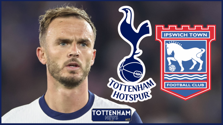 Tottenham, James Maddison, Ipswich Town