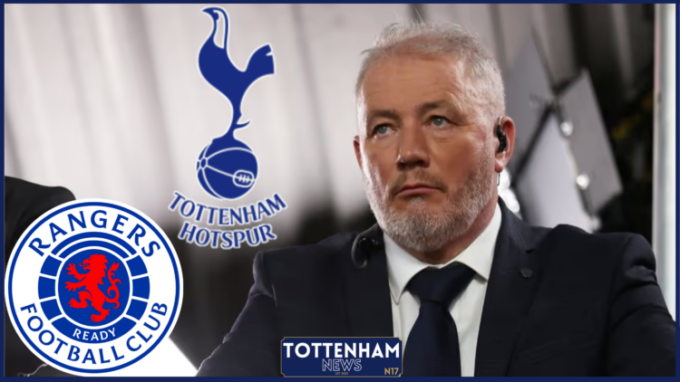 Ally McCoist, Tottenham badge, Rangers badge