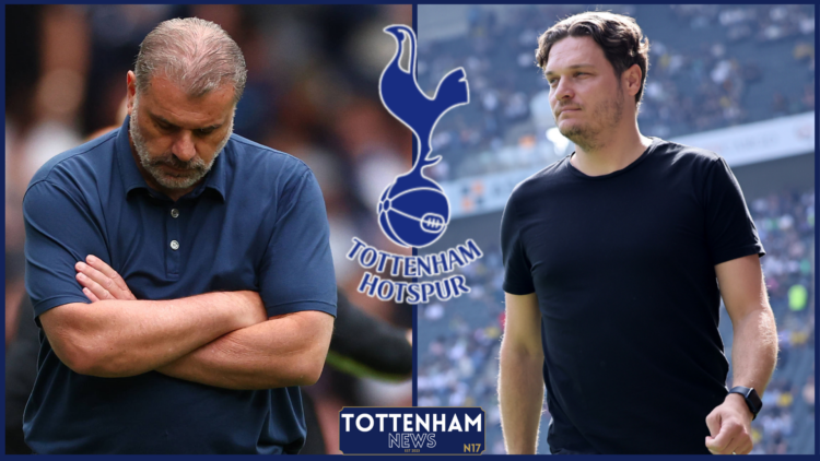 Ange Postecoglou, Edin Terzic, Tottenham badge